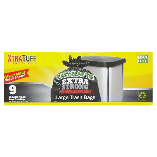 H-E-B Texas Tough Drawstring Trash Bags, 10 Gallon