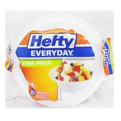  Hefty Foam Plates, 6-Inch : Health & Household